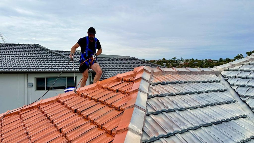 Maintenance roof painting