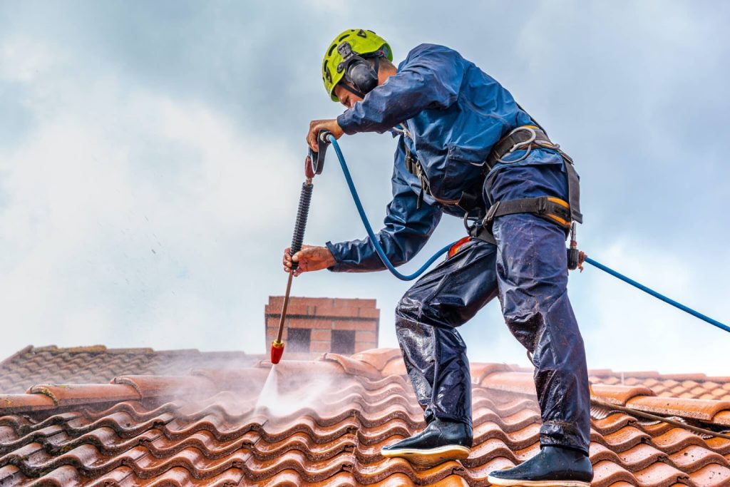 metal roof painting